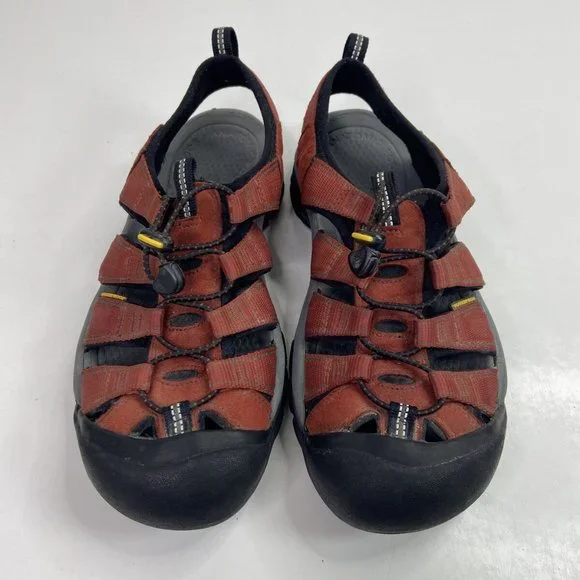 KEEN Men\'s Brown and Orange Sandals s-l400.jpg main image 4